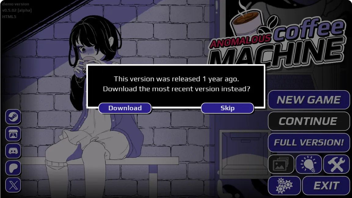 Anomalous Coffee Machine Screenshot 2